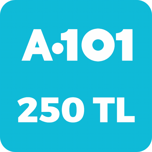 A101 250 TL Hediye Kartı